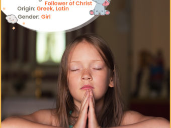 Kristina meaning follower of Christ