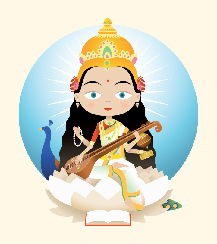 43个印度教女神Saraswati的最佳名字