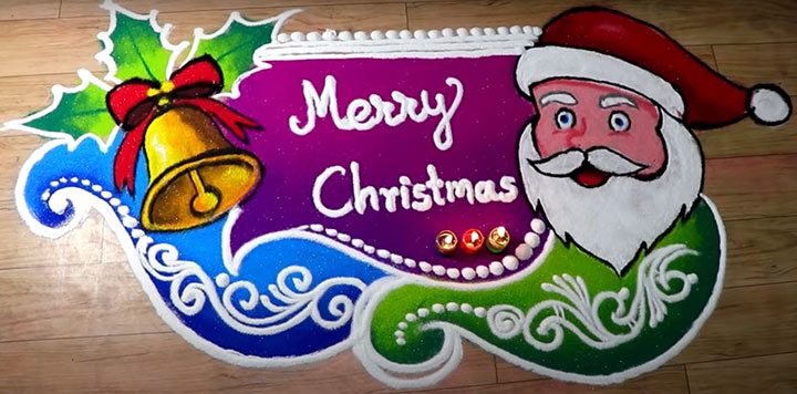 为孩子们设计的圣诞老人糖果